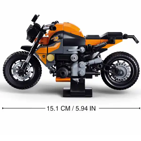 Конструктор “Мотоцикл G310MS”, масштаб 1:12, 196 элем.