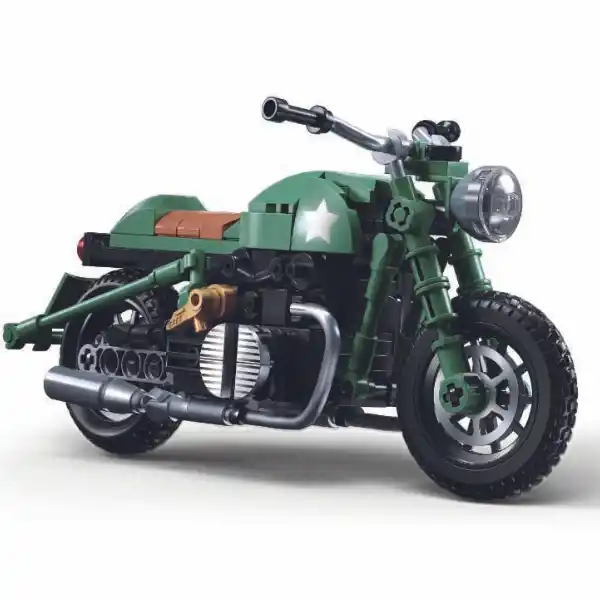 Set de construcție „Motocicleta R75MS”, scara 1:12, 215 elem.