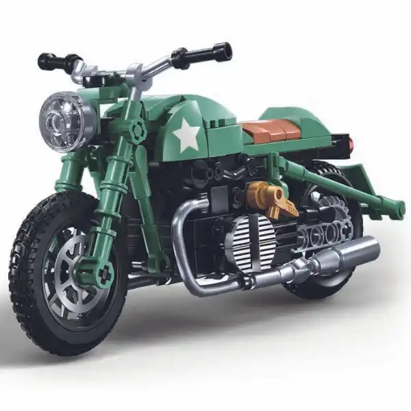 Set de construcție „Motocicleta R75MS”, scara 1:12, 215 elem.