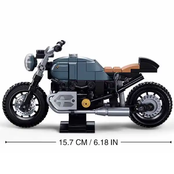 Конструктор “Мотоцикл R9MS”, масштаб 1:12, 191 элем.