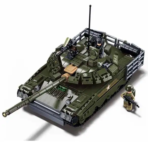 Конструктор “Основной боевой танк T-80BVMs”, масштаб 1:35, 768 элем.