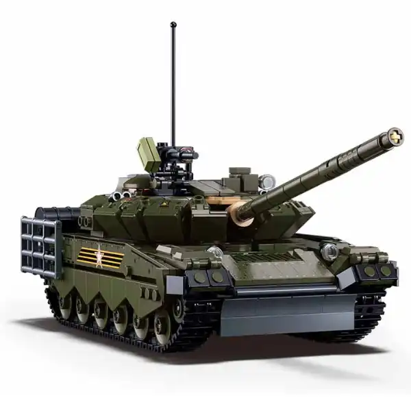 Конструктор “Основной боевой танк T-80BVMs”, масштаб 1:35, 768 элем.