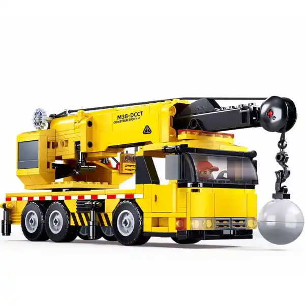 Конструктор “Колесный кран”, 280 элем.