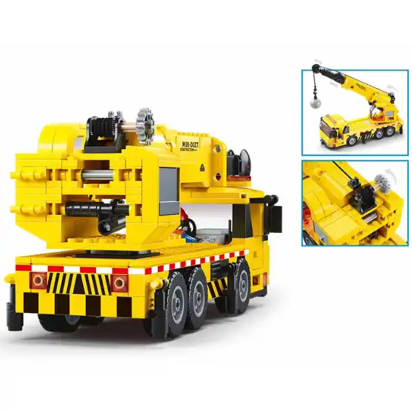 Конструктор “Колесный кран”, 280 элем.