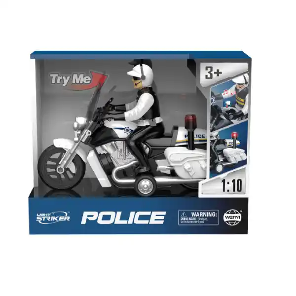 1:16 Полицейский на мотоцикле (свет / звук)