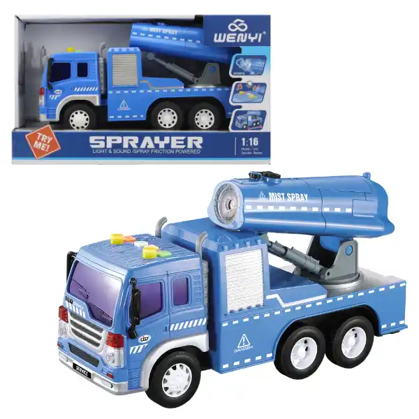 1:16 Инерционная спецтехника с пушечным распылителем (свет / звук)