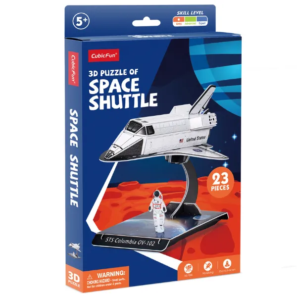 3D puzzle “Naveta spațială”, 23 elemente