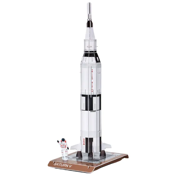 3D puzzle „Racheta Saturn V”, 24 elemente