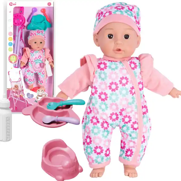 Игровой набор “Малыш с коляской и аксессуарами”