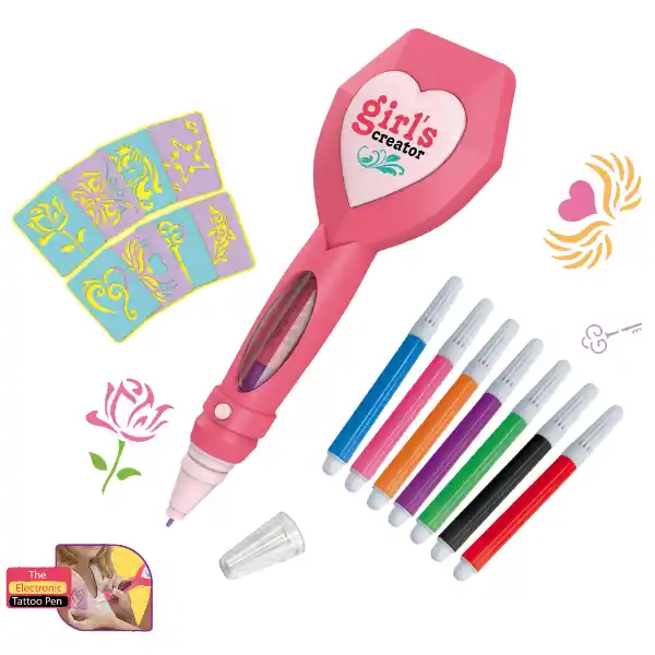 Set de joc „Pix și accesorii pentru tatuaj”