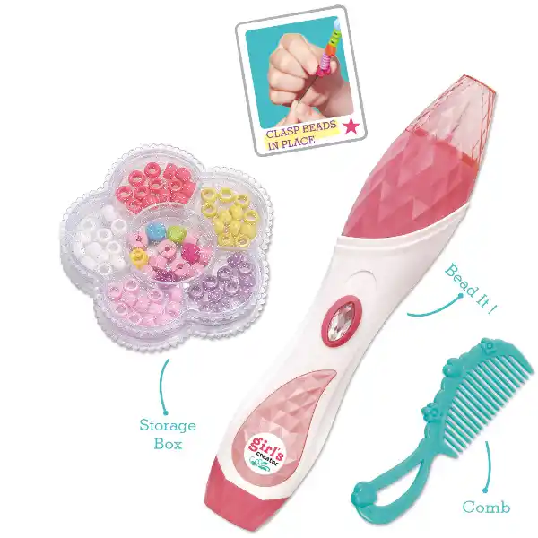 Набор для украшения волос бусами