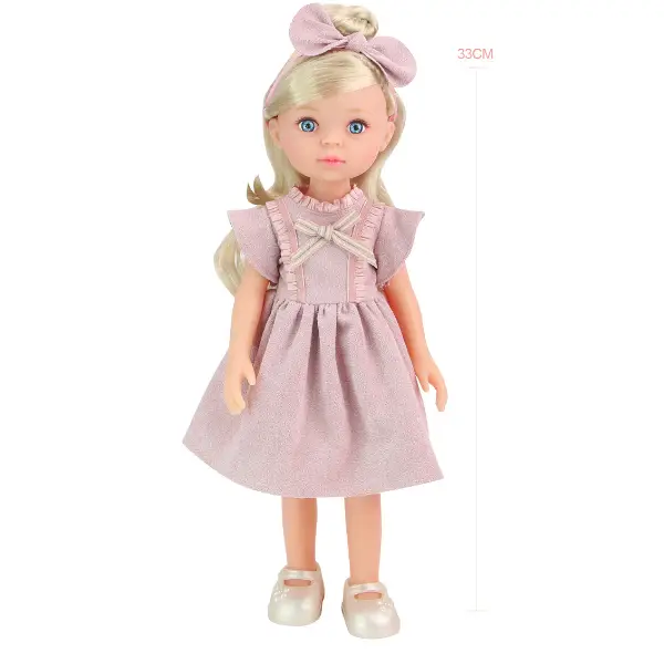 Păpușa „Mica Milly”, în rochie roz 33 cm