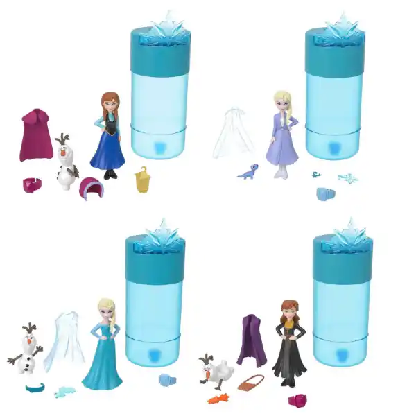 Snow Color Reveal Набор-сюрприз Disney Frozen, 4 модели