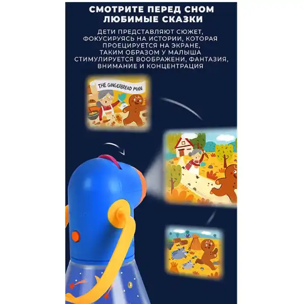 Проектор-ночник “12 любимых сказок”
