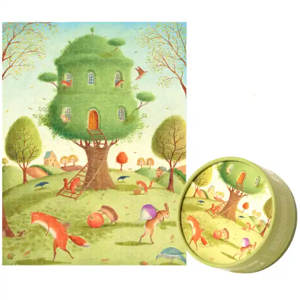 Puzzle „Vecini ocupați”, serie de buzunar, 216 elem.