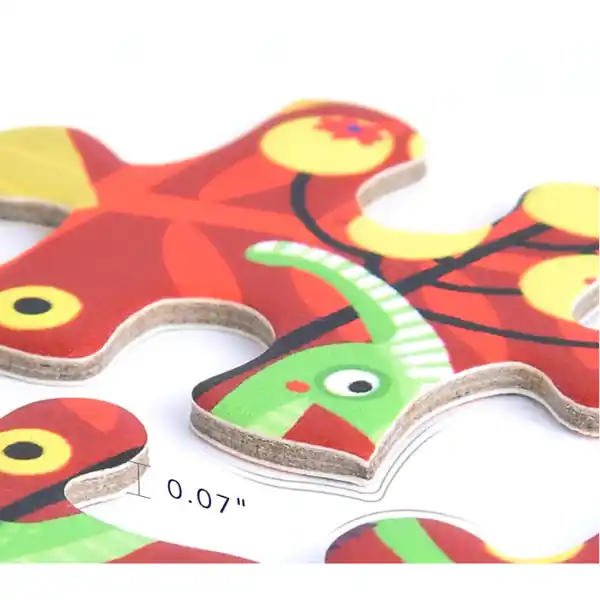 Puzzle cu formă neobișnuită „Lumea dinozaurilor”, 280 elem.