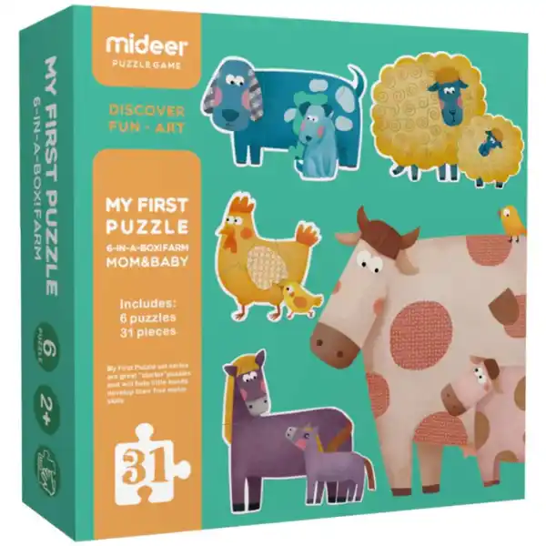Primul puzzle „Mama și copilul”