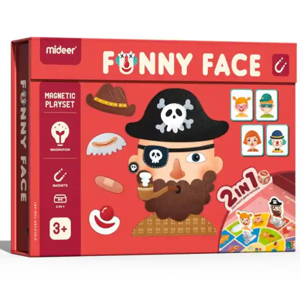 Set de joacă magnetic “Față amuzantă”