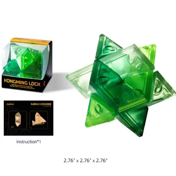 Nod Kongming Neon “ Piatră preţioasă”, 6 elem.