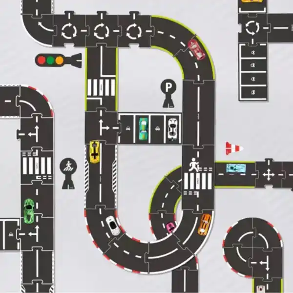 Игра – пазл “Городская железная дорога”, 38 элем.