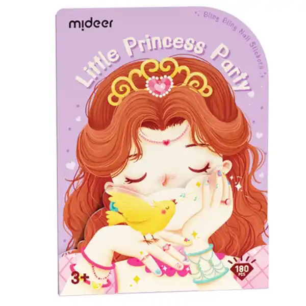 Наклейки для ногтей “Вечеринка маленькой принцессы”