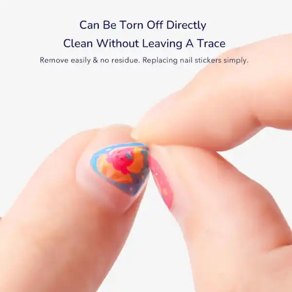 Наклейки для ногтей “Вечеринка маленькой принцессы”