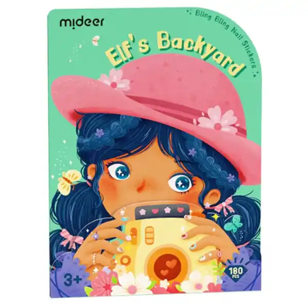 Наклейки для ногтей “Задний двор эльфа”