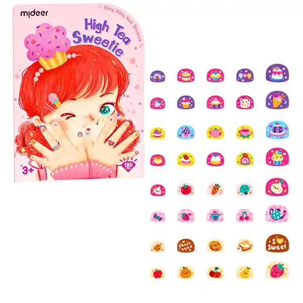 Наклейки для ногтей “Сладости к чаю”