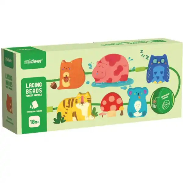 Шнуровка “Лесные животные”, 12 элем.