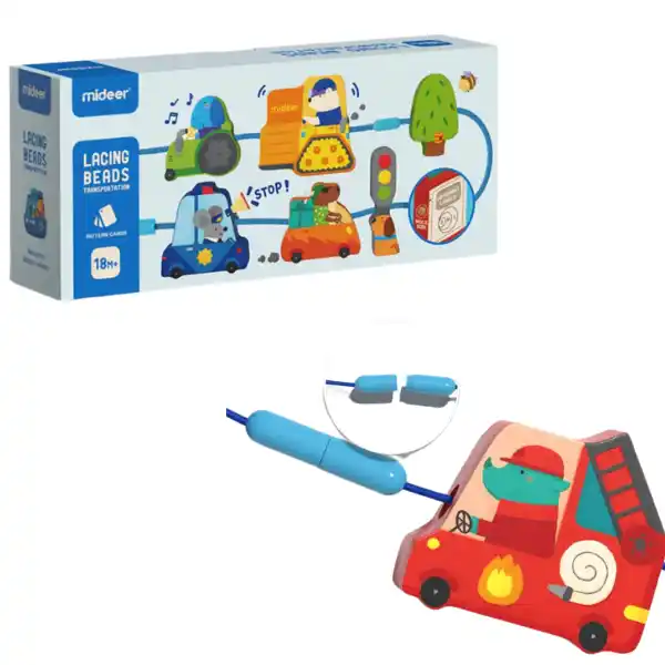 Шнуровка “Транспорт”, 12 элем.