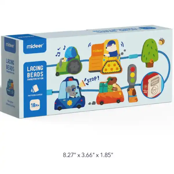 Шнуровка “Транспорт”, 12 элем.