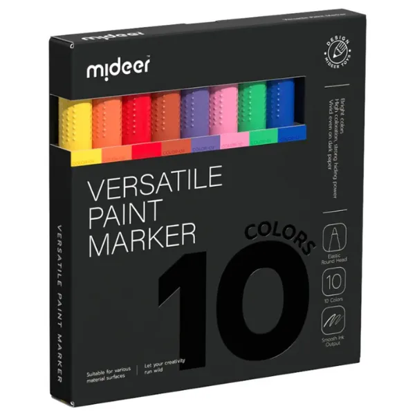Set markere universale, 10 culori