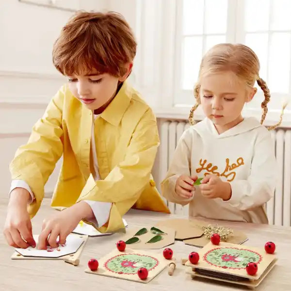 Presă de flori și frunze