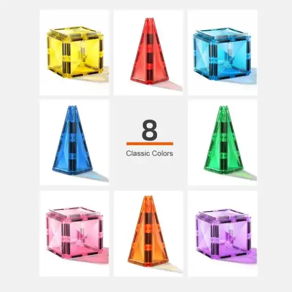 Магнитный конструктор “Мраморный путь”, 100 шт.