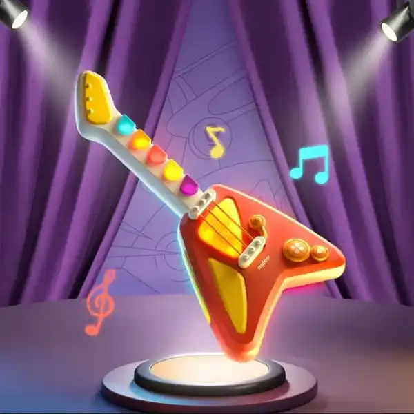 Электронная гитара 4 в 1