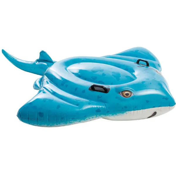 INTEX Plută-saltea gonflabilă „Scat” cu mânere, 180х135х28 cm, până la 40 kg, 3+
