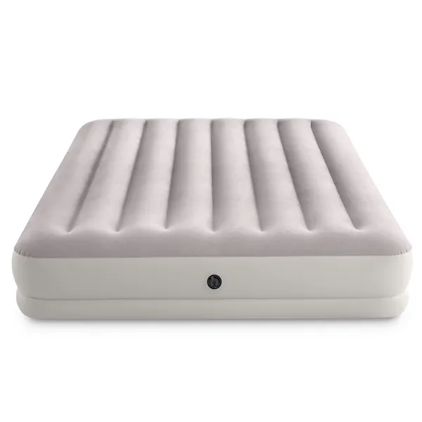 Saltea gonflabilă “Velur Prestige” 152x203x36 cm cu pompa USB portabilă 5V, până la 272 kg