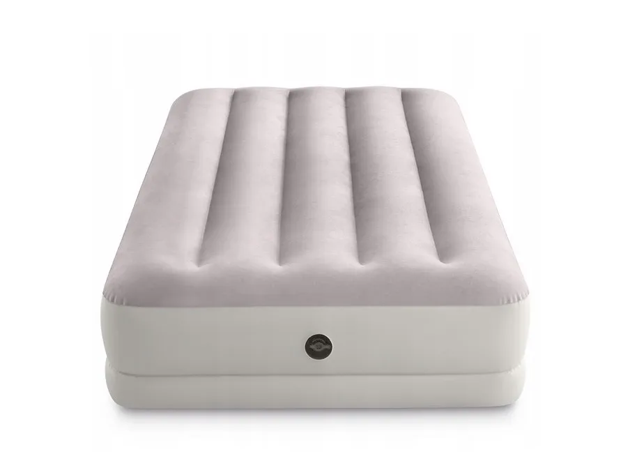 Saltea gonflabilă “Velur Prestige” 99x191x30 cm cu pompa USB portabilă 5V, până la 136 kg