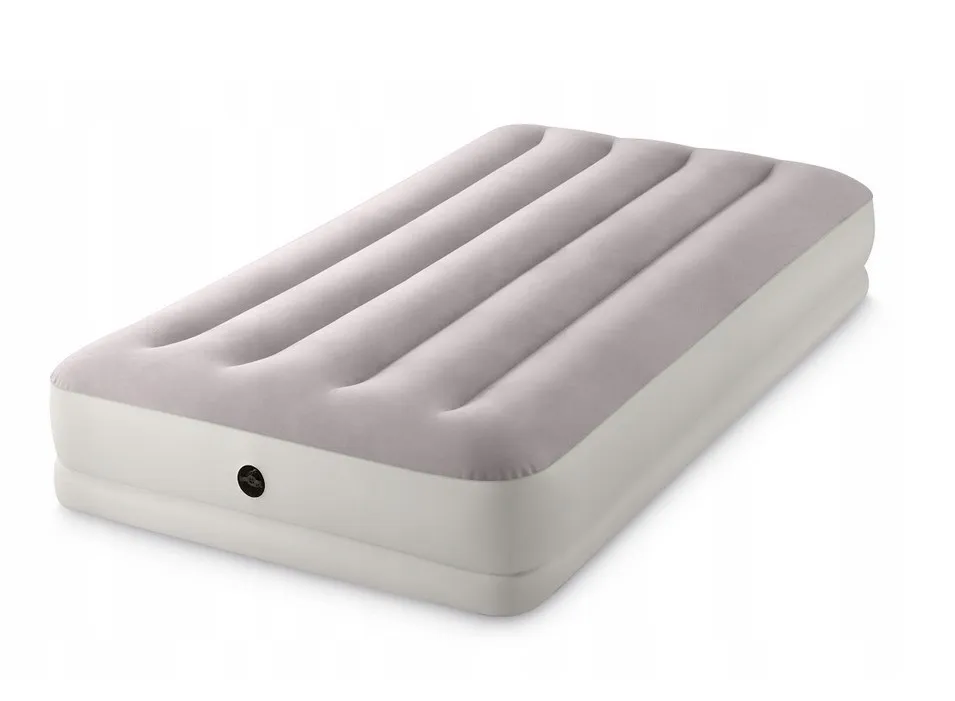Saltea gonflabilă “Velur Prestige” 99x191x30 cm cu pompa USB portabilă 5V, până la 136 kg