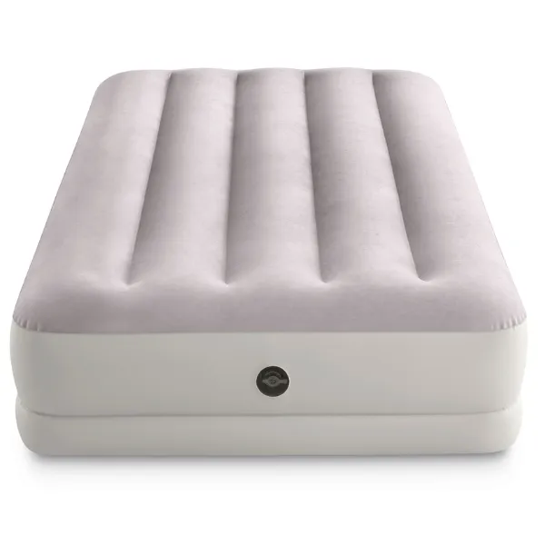 Saltea gonflabilă “Velur Prestige” 99x191x30 cm cu pompa USB portabilă 5V, până la 136 kg