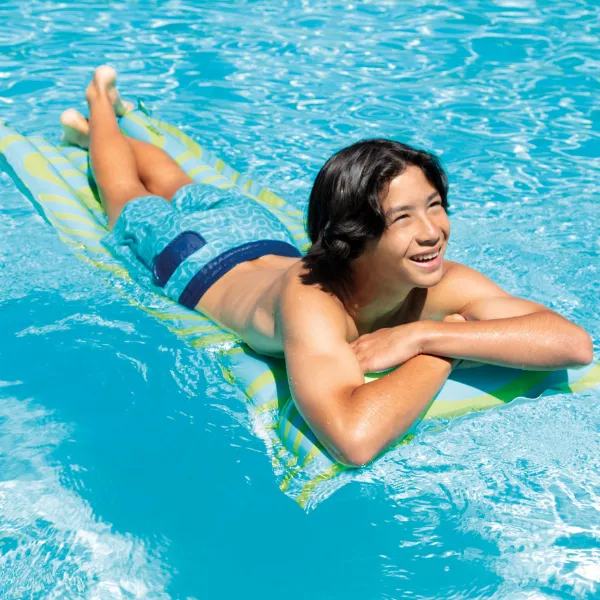 INTEX Saltea de înot gonflabilă „Hipnotic” 183×69 cm, până la 100 kg, 3 culori