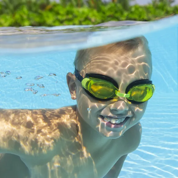 Очки для плавания, 7+, 3 цвета