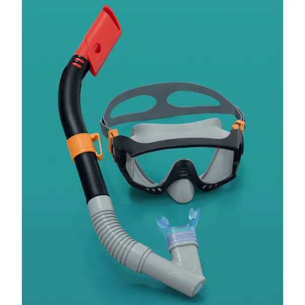 Bestway Set de înot (labe, mască, snorkel), 14+, 2 culori