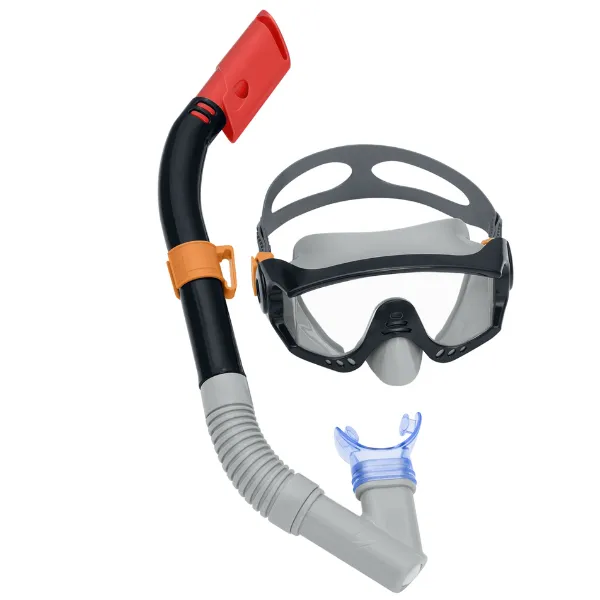 Bestway Set de înot (labe, mască, snorkel), 14+, 2 culori