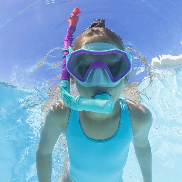 Bestway Set de înot (labe, mască, snorkel), 7+, 2 culori