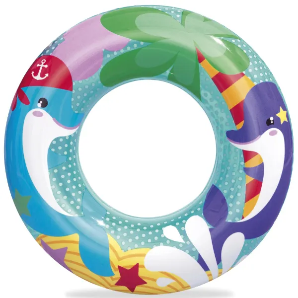 Bestway Cerc gonflabil „Aventuri pe mare”, D51 cm, 3 modele, 3-6 ani