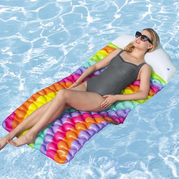 Bestway Saltea gonflabiă „Curcubeu”, 76x161x25 cm