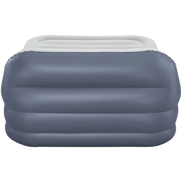 Saltea gonflbilă cu pompa electrică 220 V încorporată și tăblie, 226x152x84 cm