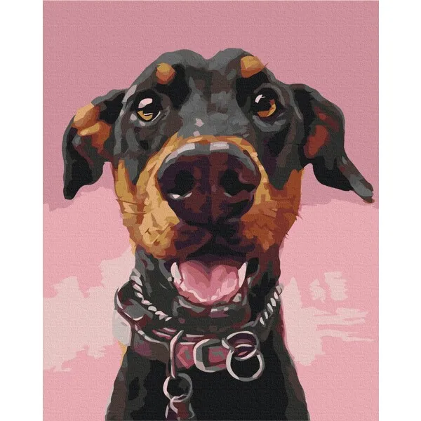 Pictură pe numere 40*50 cm (în cutie) – Urmează-ți nasul 2
