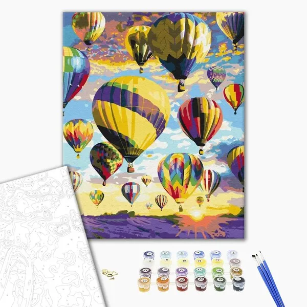 Pictură pe numere 40*50 cm (în cutie) – Vise în cer